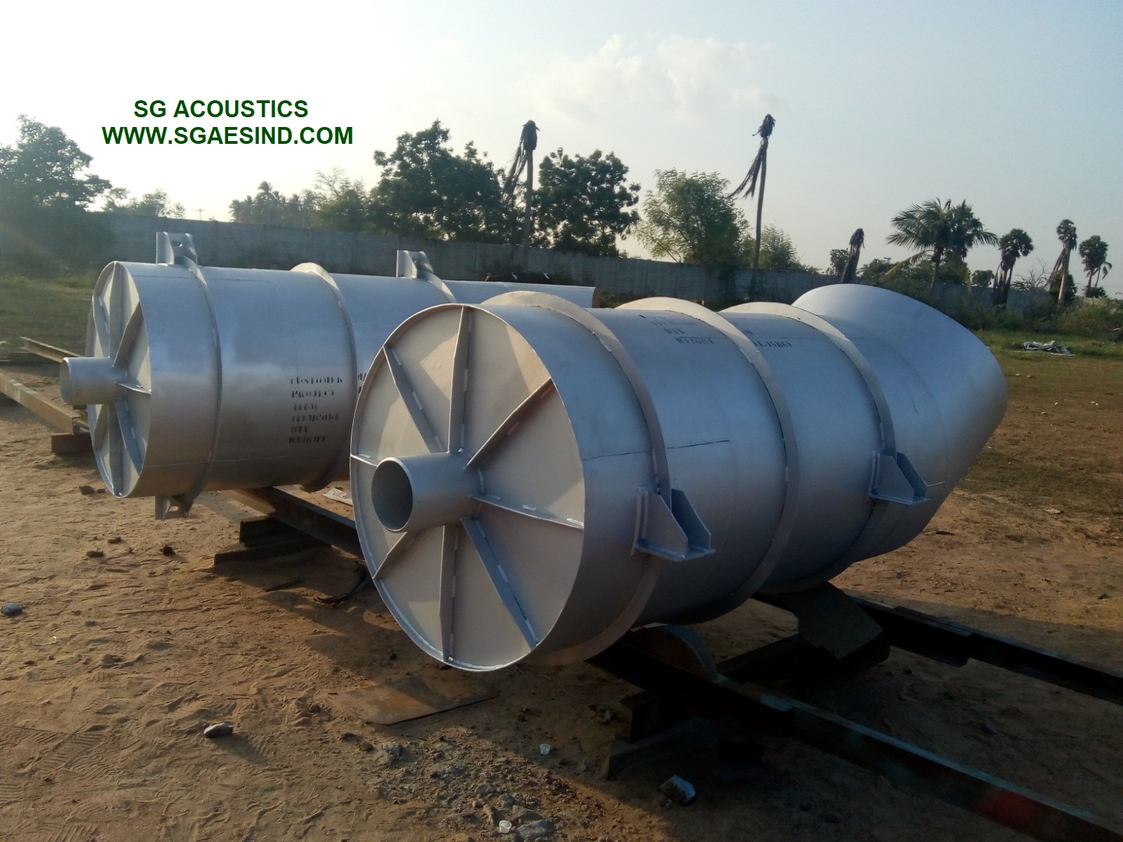 Industrial silencer 10